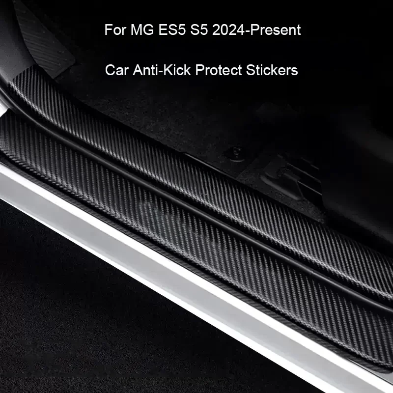 

For MG ES5 S5 2024-Present Car B-Pillar Door Anti-Kick Protect Pad Trunk Anti-Dirty Scratch Resistant Auto Interior Accessory