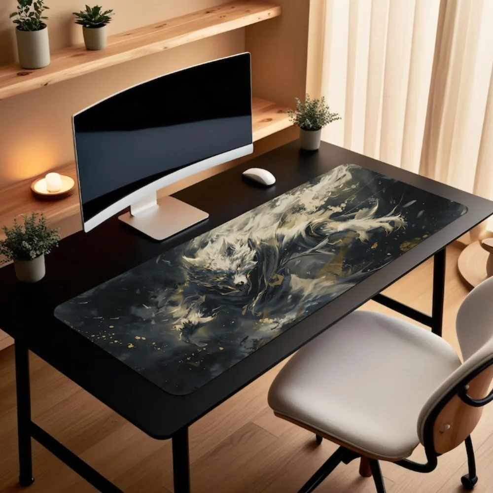 Tapis de souris Werewolf Gaming, organiseurs et plateaux de bureau, accessoires de bureau, tapis de souris, alfombrillas para escritorio