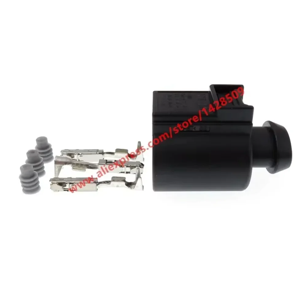 1 Set 3 Pin 8K0 973 703 8K0973703 Compressor Air Conditioner Pressure Switch Connector Intake Pressure Sensor Plug For VW Audi