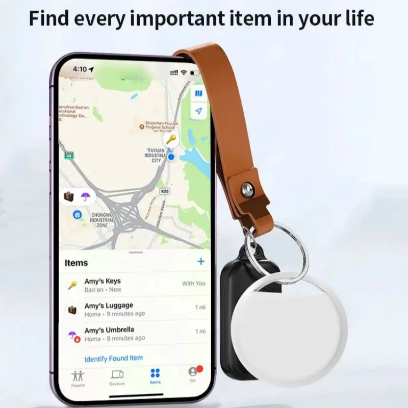 Smart Tag GPS Bluetooth Location Tracker Mini Smart Locator Work With IOS Find My APP Anti Lost Device For Key Pet Wallet Finder