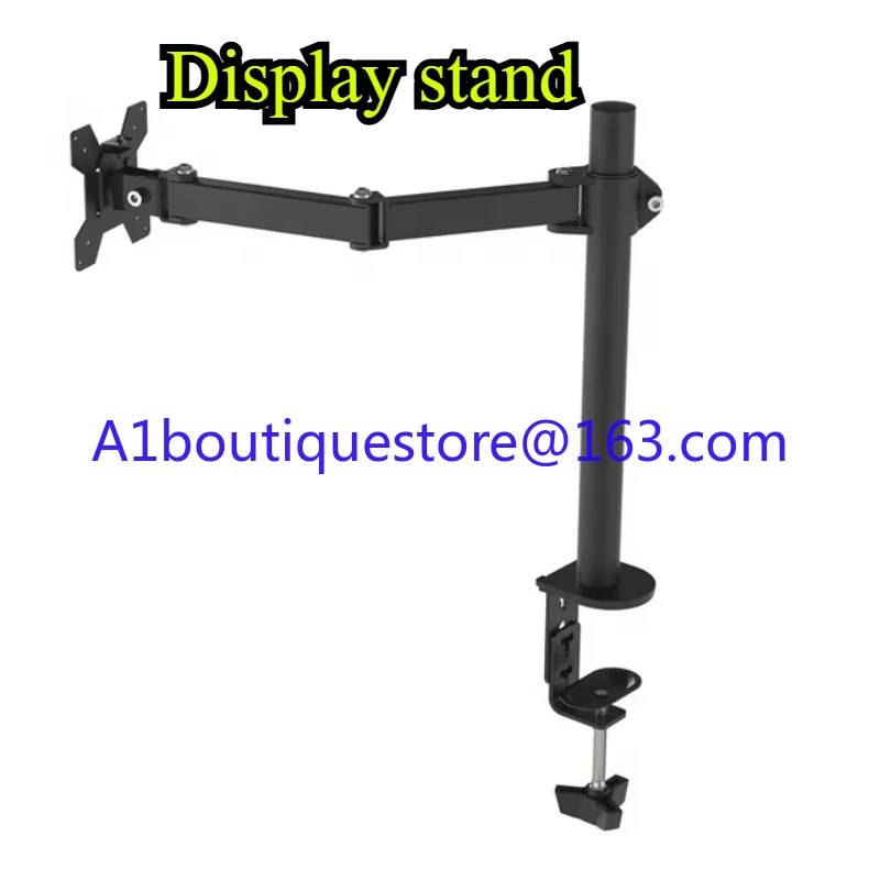 

Подставка для одного монитора 100 мм * 100 мм Vesa для основания компьютерного монитора диаметром 10–27 дюймов на настольной основе для офиса