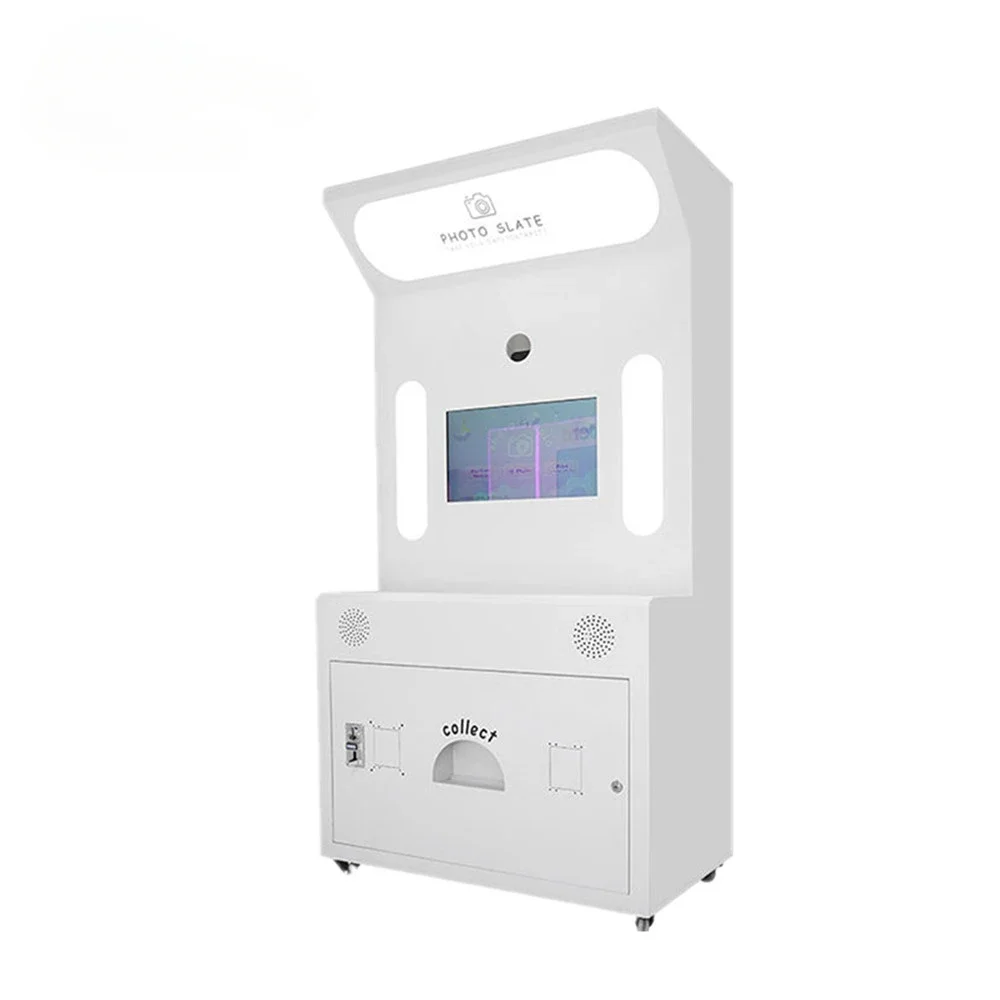 Self Service Photo Booth Machine With Print Business Photobooth Machine Photo Printing Vending Machines With Printer Kiosk