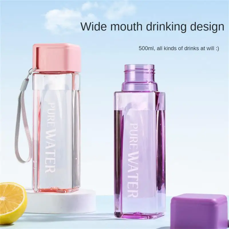 Heat-resistant Cup Creativity Heat Resistant Leak And Spill Proof Fashion Design Water Bottles And Cup Accessories Plastic Cup