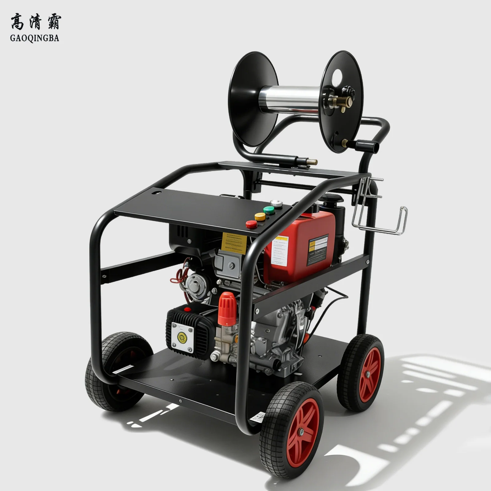 

250 Bar 10 HP Steel Diesel Heavy Duty Cold Water High Pressure Cleaner with Triplex Pump for Car Wash Industrial Floor Cleaning