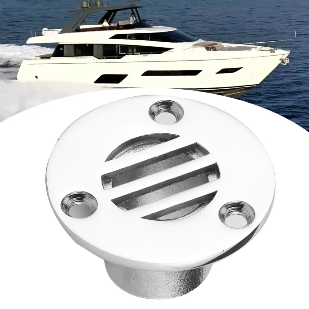 316 Stainless Steel Stainless Steel Floor Drain Waterproof Scupper Cover Deck Drain Scupper Cover Drain Cover