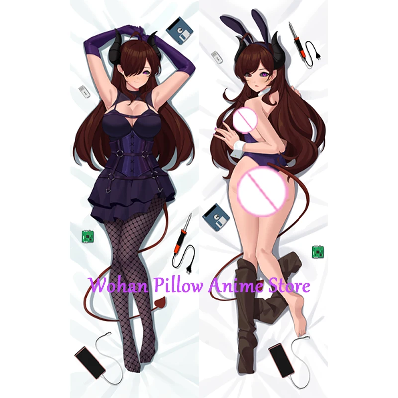 

Dakimakura Anime Pillow Cover Zarithya Double Sided Print Life-size Halloween Christmas Decoration