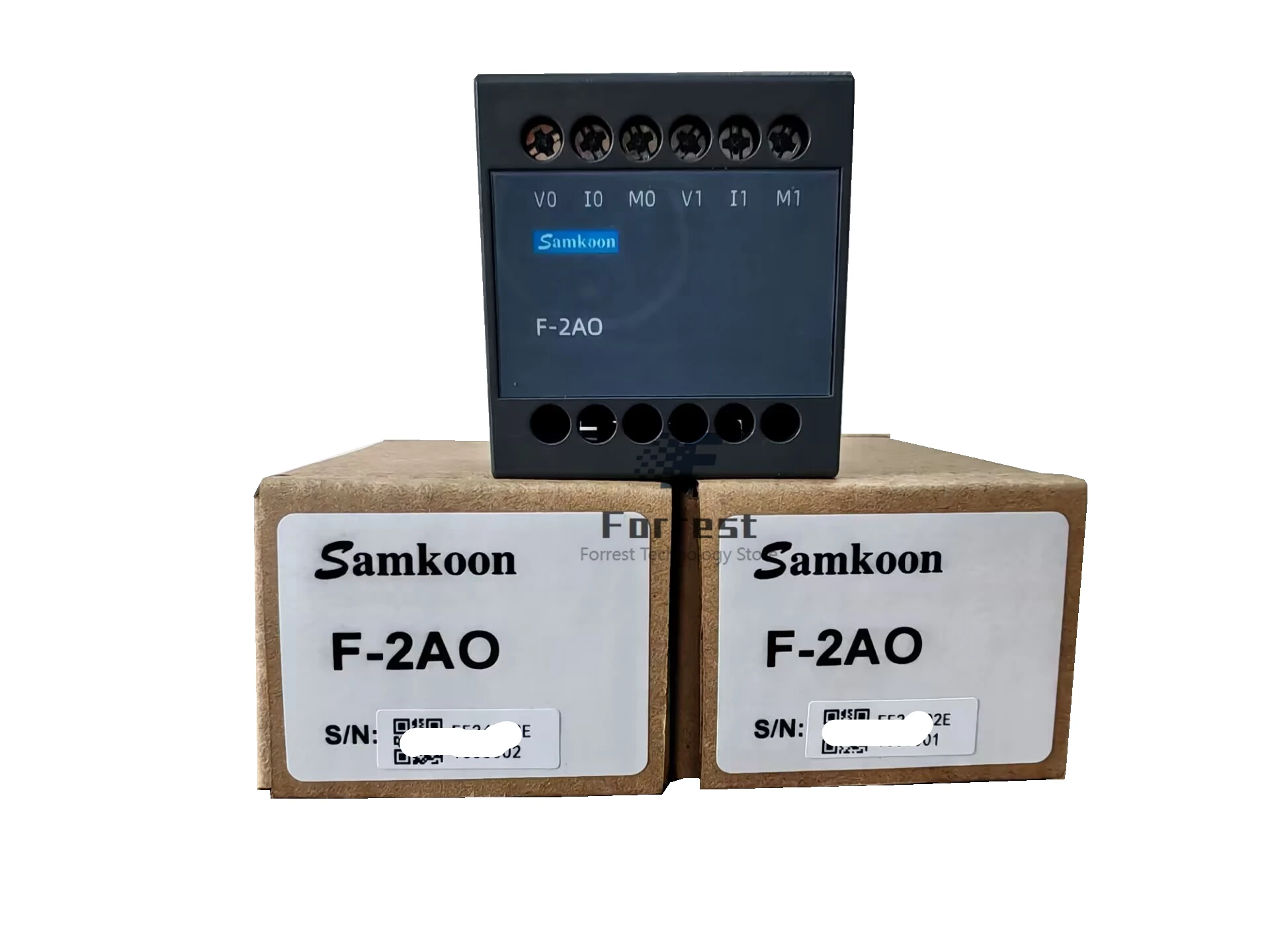 Samkoon F Series Plugin Extension F-8X F-8T F-4X4T F-4TC F-4PT F-4AI F-2AI1AO F-2AO F-4R Mini PLC Digital Modulecontrol Unit