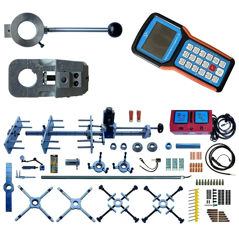 Fully Automatic 3-Axis 3-Spindle CNC Portable Boring Welding Machine Horizontal Bearing Core Components Multi-Voltage Sale