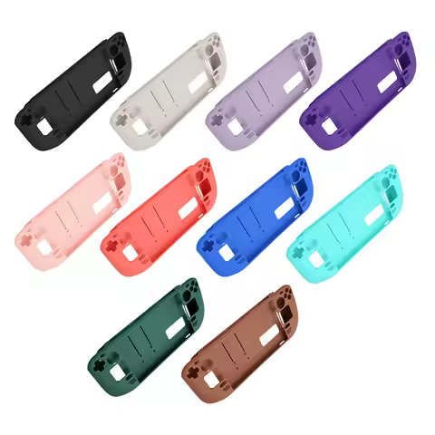 Universal Kickstand Case Hands Free Full Protection Anti Fingerprint Proof Protective Case Cover for Steam Deck Gaming Consol