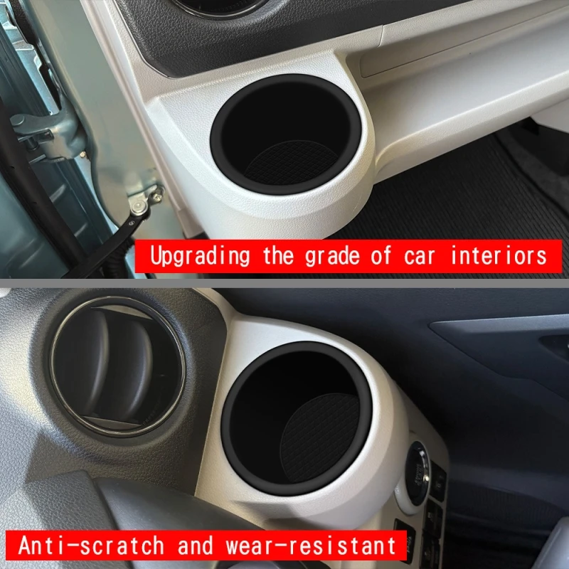 FOR DAIHATSU MIRA 2017-2025 Accessories silicone 4-door storage