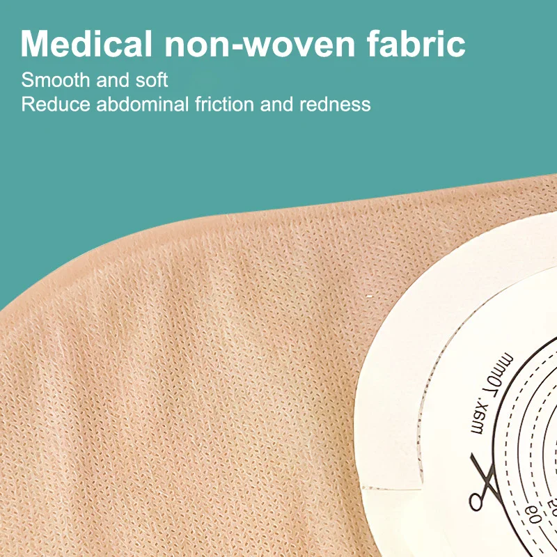 

One-piece Ostomy Bag Fecal Diversion Disposable Medical Rectal Cancer Bypass Fecal Bag Capable Oemptying Colostomy Bag