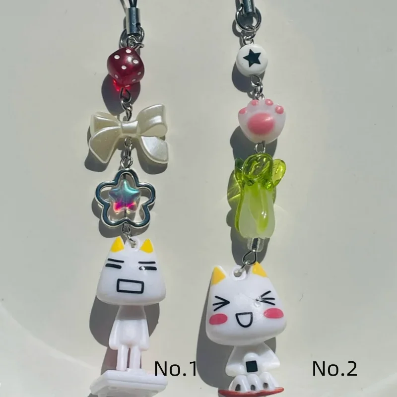 Cute Doro cat doll mobile phone charm design cute creativity | Embarrassed Doro and Happy Doro