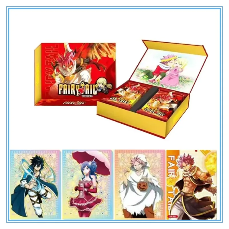 

YIKA NEW Fairy Tail Collection Cards Anime Natsu Erza Scarlet Flash SSP EX Cards Collection Cards Toys Children Gifts