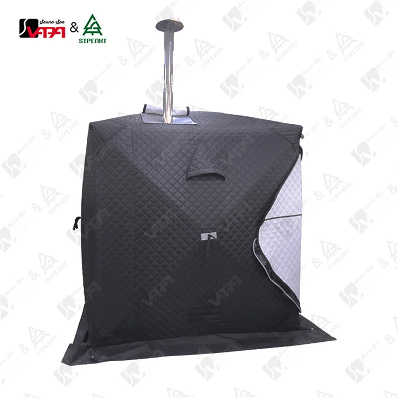 Modern Thickened Waterproof Portable Outdoor Sauna Tent For Backyard Camping Sauna Use