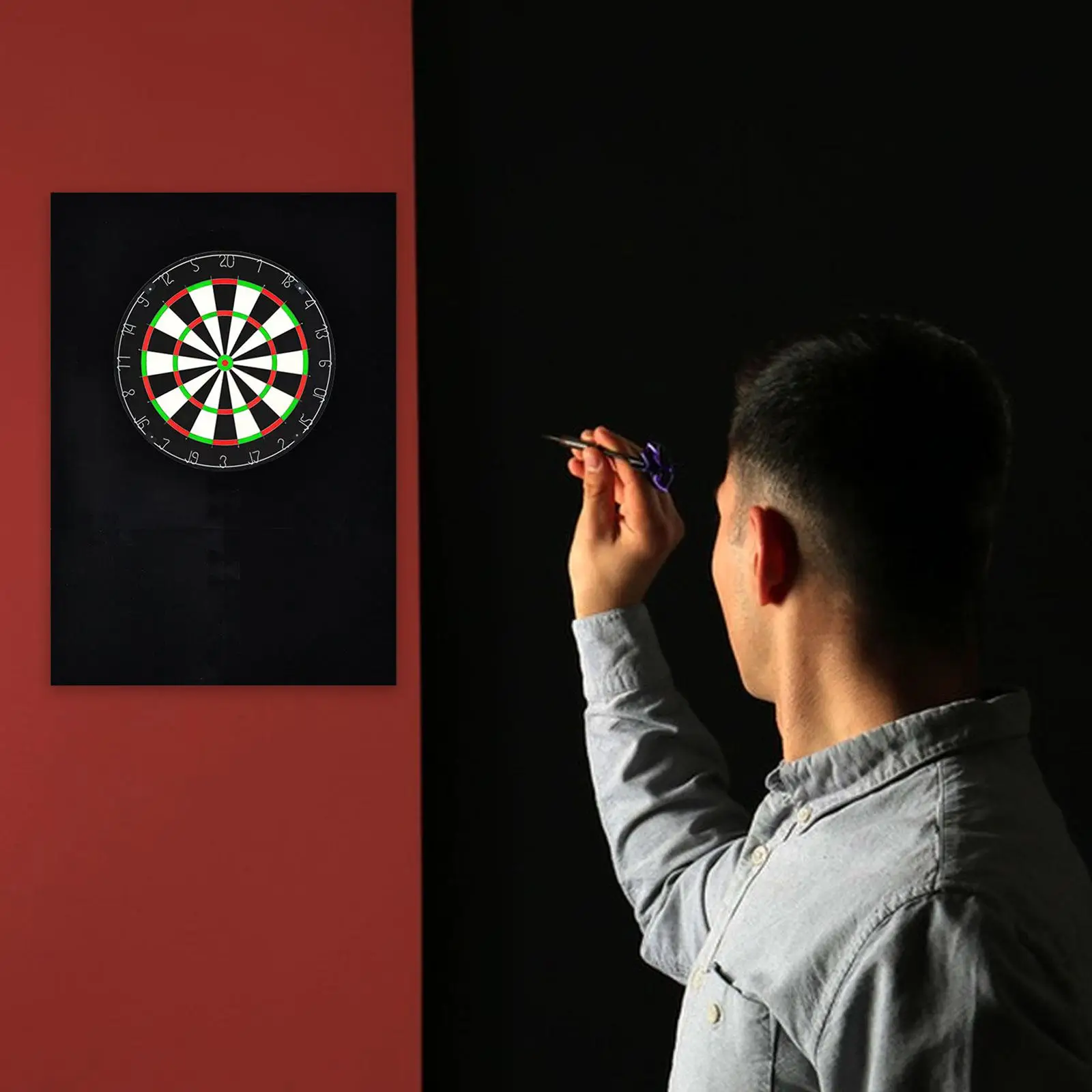 Dartboard Surround Wall Protection Professional Backing Wall Guard for 18 inch Dartboard Wall Protector Wall Protective Cover