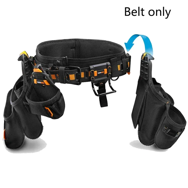 TOUGHBUILT TB-CT-40P Pro Padded Belt Steel Buckle  Back Support Thickened Widened Metal Buckle Durable Waist Protection Belt