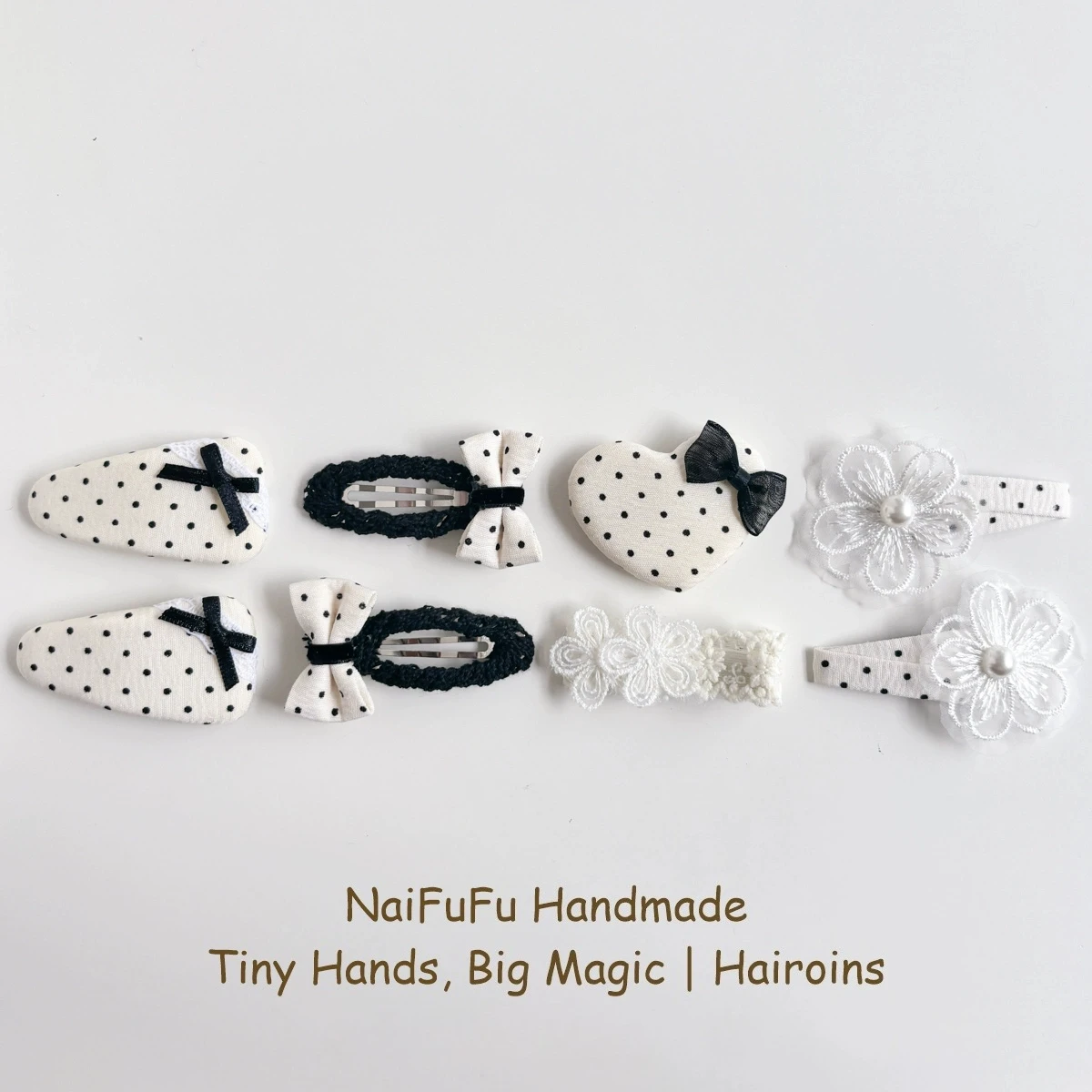 2025 Polka Dot Hair Clips For  - Ribbon Bow Gift ulasan dan harga