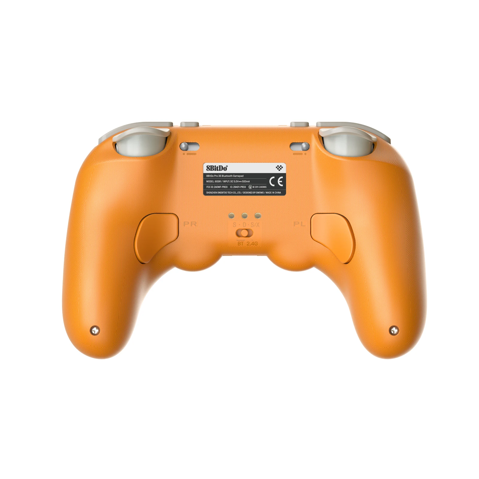 وحدة تحكم ألعاب بلوتوث 8BitDo Pro 3 للتبديل 1/2 Windows، عصا تحكم Apple TMR مع مشغلات قابلة للتحويل لبخار Android