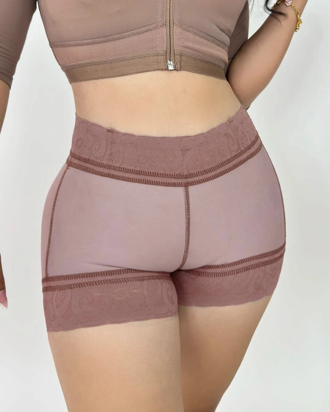 

High-Waisted Buttoned Shaping Shorts Butt Lifter Underwear For Women Shapewear Panty Slimming Sheath Flat Belly Invisible