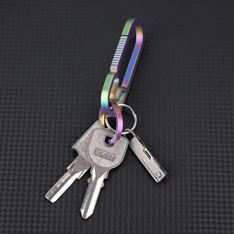 NEW Mini Titanium Alloy Pocket Sharp Portable Mini Folding Knife Portable Keychain Pendant Unboxing and Unpacking Courier Knife