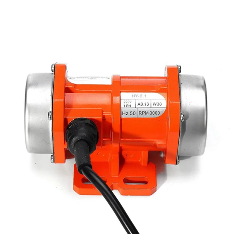 Concrete Vibrator Vibration Motor 30W 220V 3000Rpm Single Phase Aluminum/Motor Speed Controller