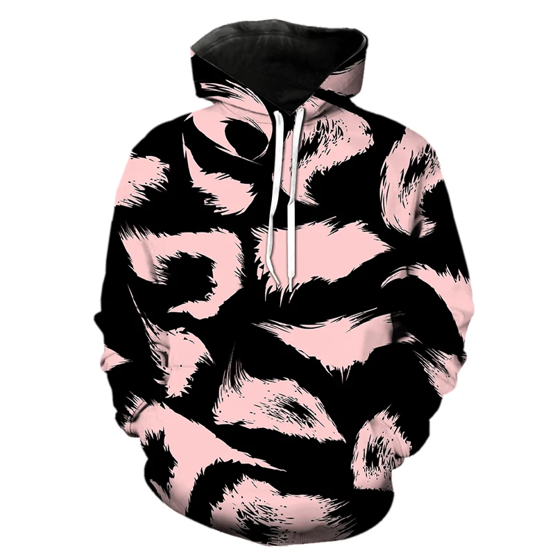 

Animal Fur Pattern Hoodies 3D Printed Unisex Pullovers Hiphop Hoodie Casual Sweatshirts Street Top Tracksuit