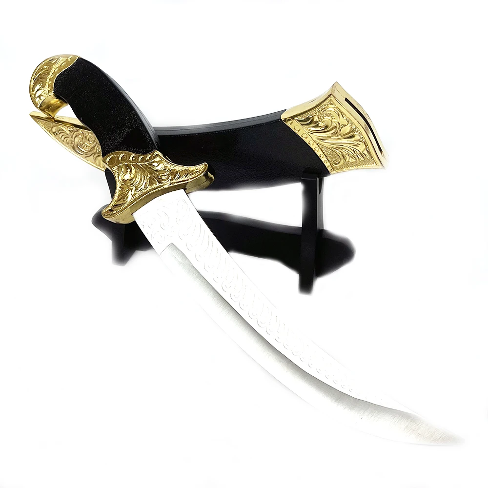 서양식 소형 검 게임 주변기기 금속 공예 무기 모델 수집품 책상 장식품 창의적인 선물 안전한 소년 장난감