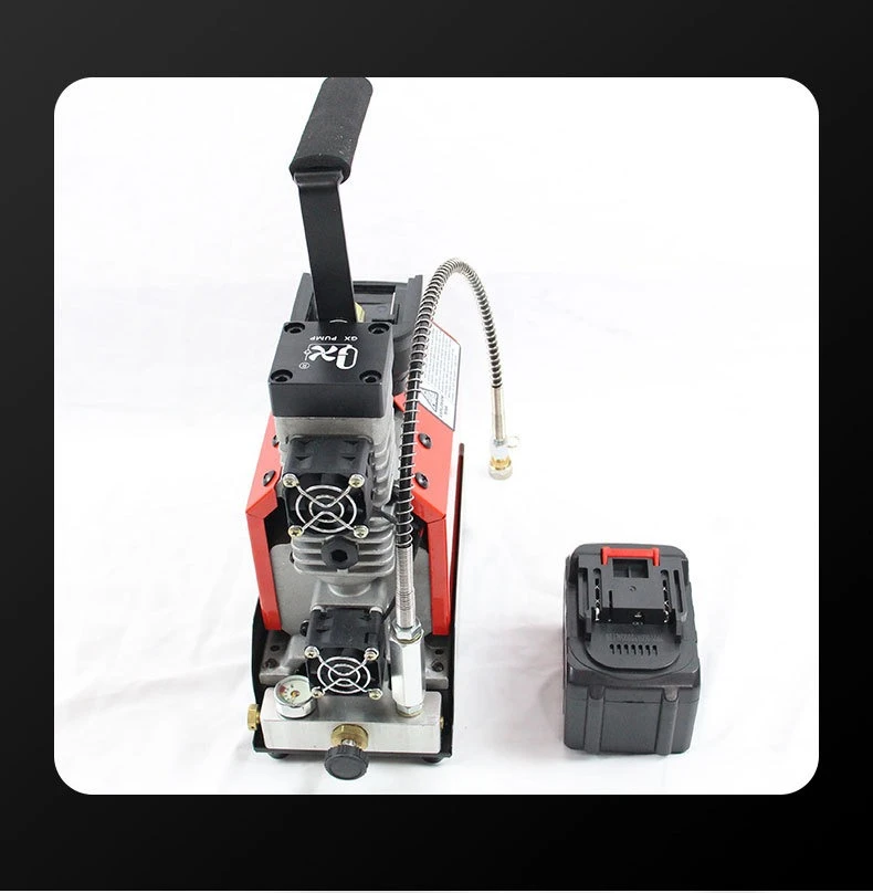 12V portable high pressure air pump, 30Mpa 4500Psi PCP compressor for GX-CS2 for diving and automotive tire inflation