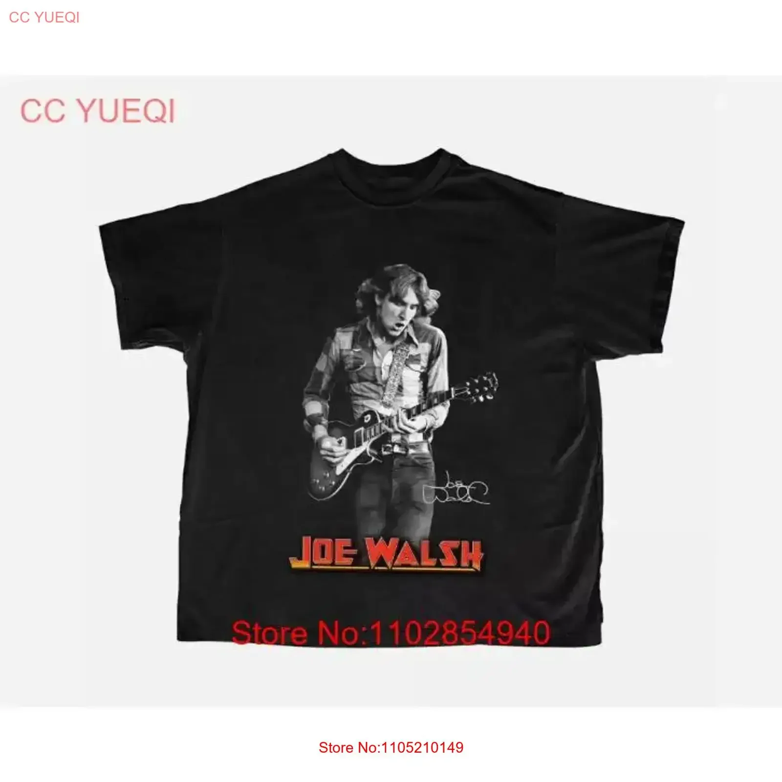 Joe Walsh  For Fans All Size T Shirt vintage Washed Stretched Comfortable Breathable Top For Everyday Wear designer clothes