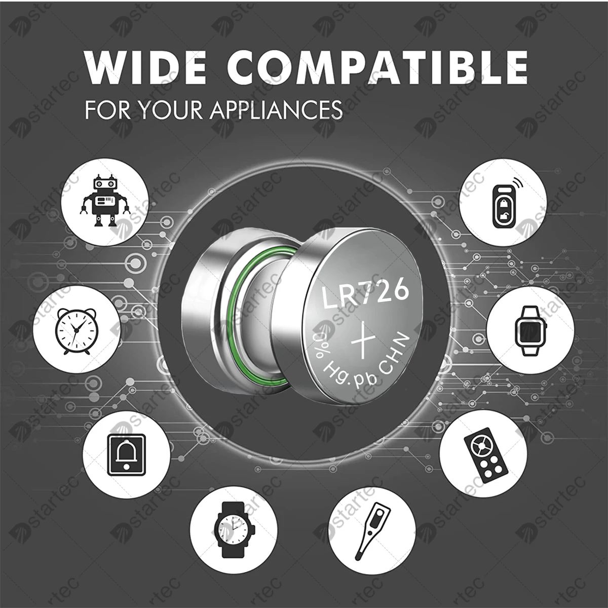 200 قطعة AG2 LR726 1.55 فولت ساعة زر البطارية SR726SW 397 396 L726 G2 SR726 397A CX59 خلية Cion القلوية للعبة التحكم عن بعد الإلكترونية