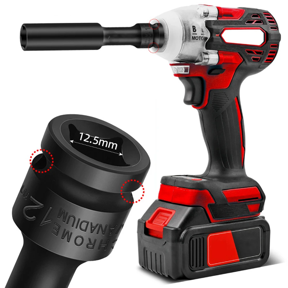 Socket Wrenches Hand Tools Sockets Wall Socket 1/2 Drive Adapter Socket 8-19mm Hex Socket Head Spanner Converter