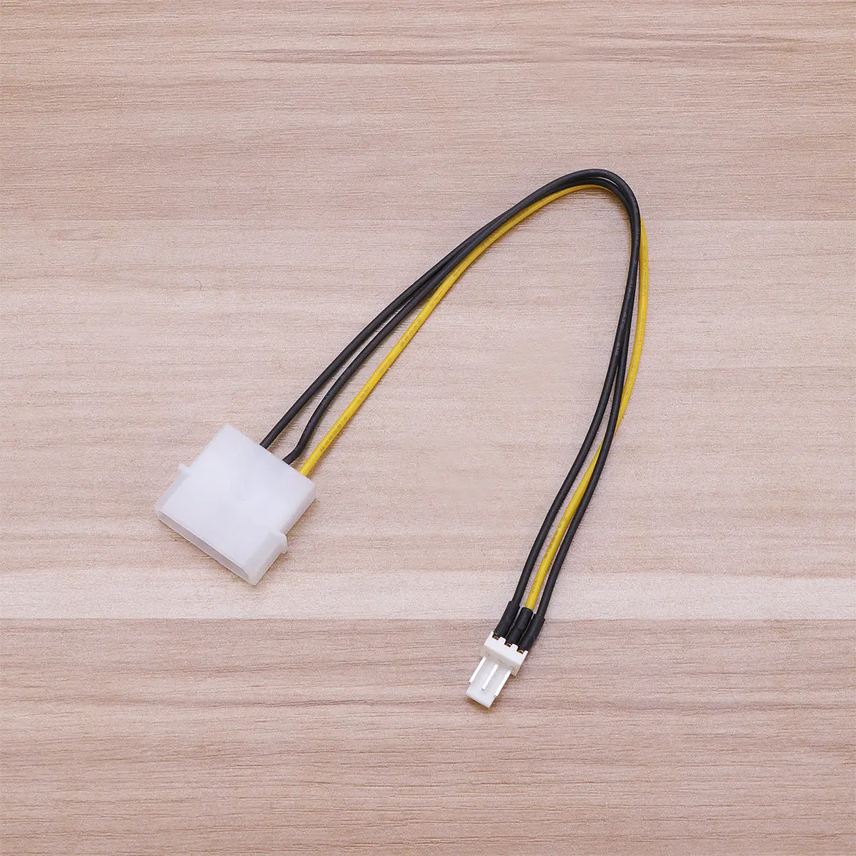 3Pcs to 3Pin Pc Cooling Fan Splitter Cable Precision Design Tachometer Enabled Compatible High Durability Fan