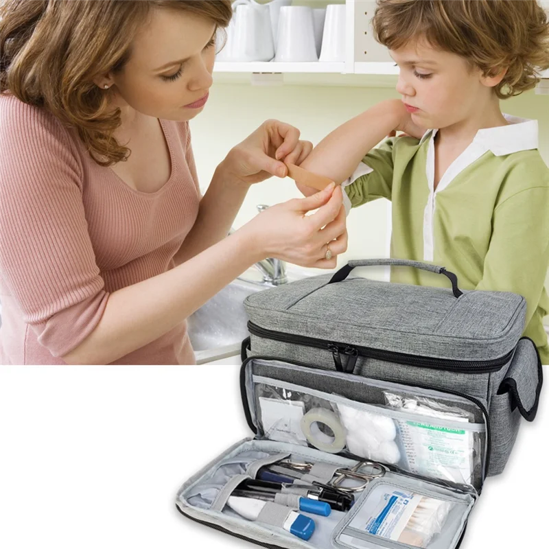 Small Nursing Storage Bag Home First Aid Storage Box Kit