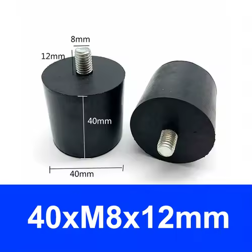 Rubber Adjustable Feet Pad With Screw M6 M8 M10 Table Chair Balck Leveling Foot Pad Furniture Leg Anti-shock Protections - Image 19