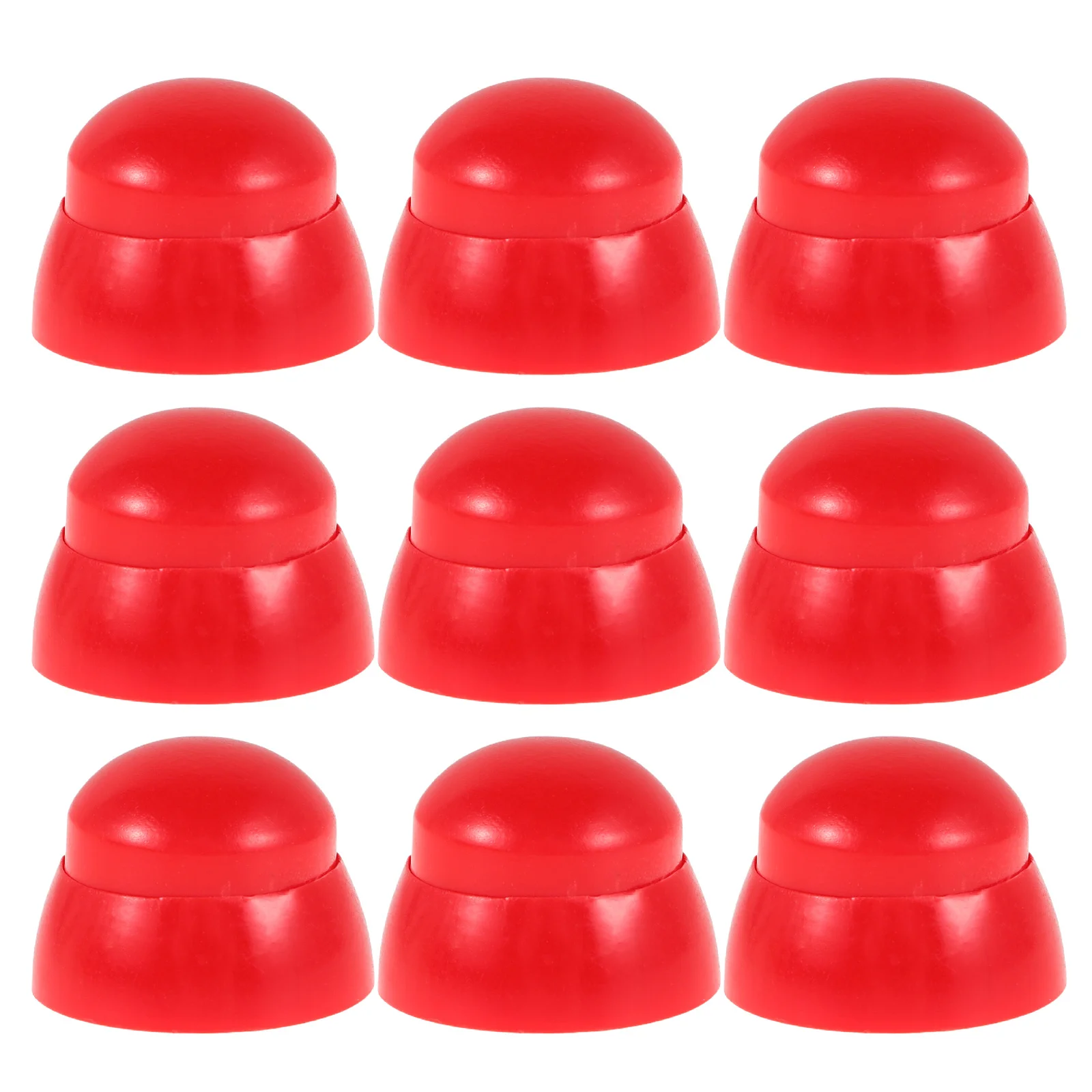 

50Pcs Durable Plastic Safety Nut Caps Playground Bolt Covers Bright Color Screw Guards Equipment Safety Covers