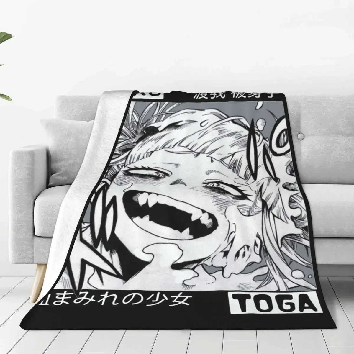 

Toga Himiko My Hero Academia Anime Manga Blankets Flannel Throw Blankets Bed Sofa Decoration Soft Warm Bedspreads