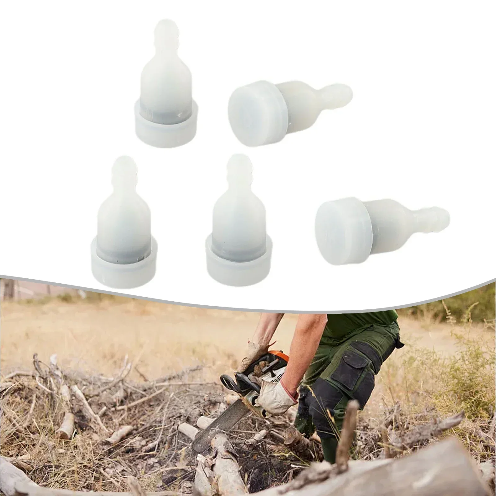 

5X Fuel Tank Breather Vent Air Check Valves For Chinese Chainsaw 4500 5200 2500 Brush Cutter TL43 CG520 TARUS SILVER-LINE NEW