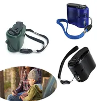 1pcs Manual USB Hand Crank Charger Generator for Mobile Devices Portable Dynamo Power Source for Travel and Outdoor Activities