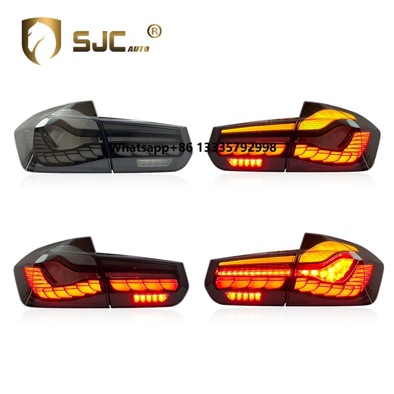 

SJC Auto Specially Color Clear Dragon Scale LED GTS Taillights for BMW3 Series F30 F35 High-Quality Exclusive Design 13-18