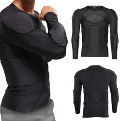 Motorcycle Full Body Armor Jacket Protective Moto Underwear Anti-collision Motorbike Riding Clothes Honeycomb Pad Motocross Tops