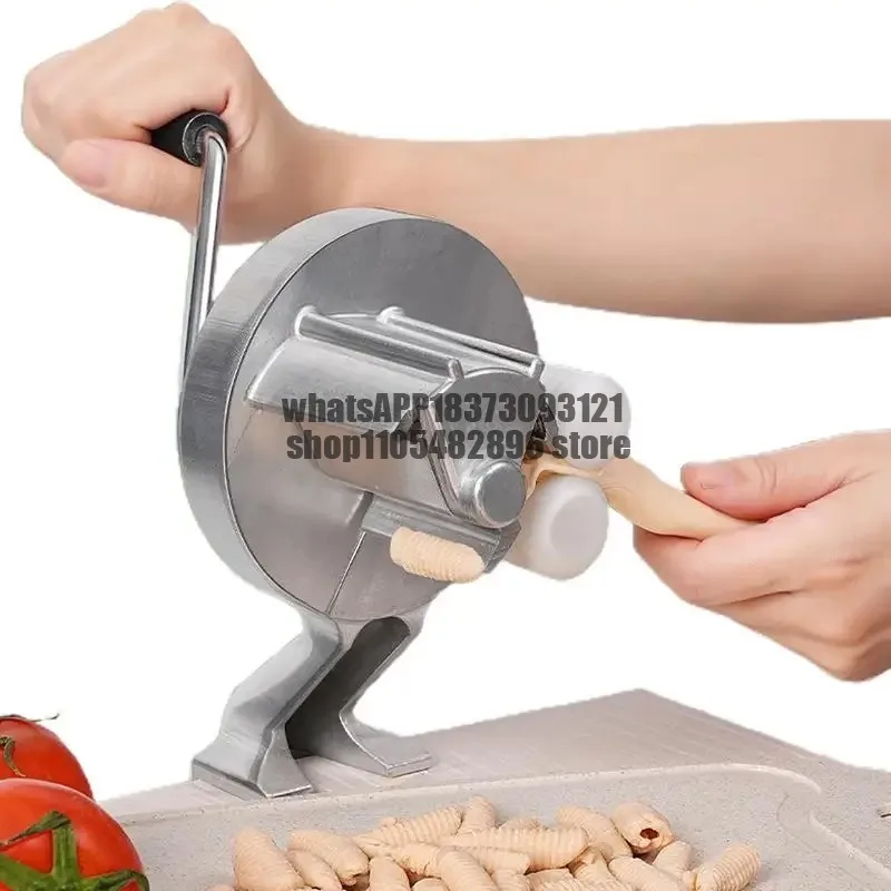 Portable Macaroni Maker Manual Pasta Maker With Ergonomic Hand Crank Design Noodles Pressing