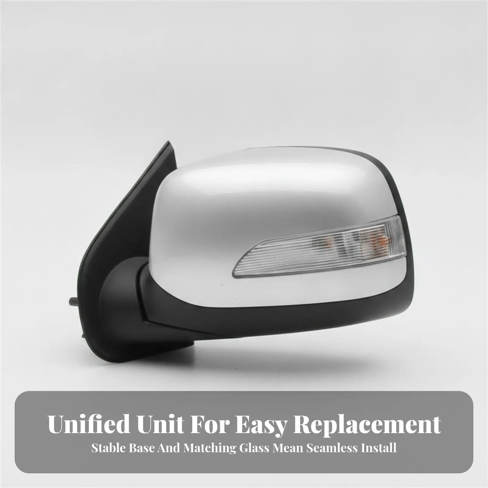 Plastic Glass Truck Side Mirror for Great Wall Wingle 5 European Model Built in Direction Light