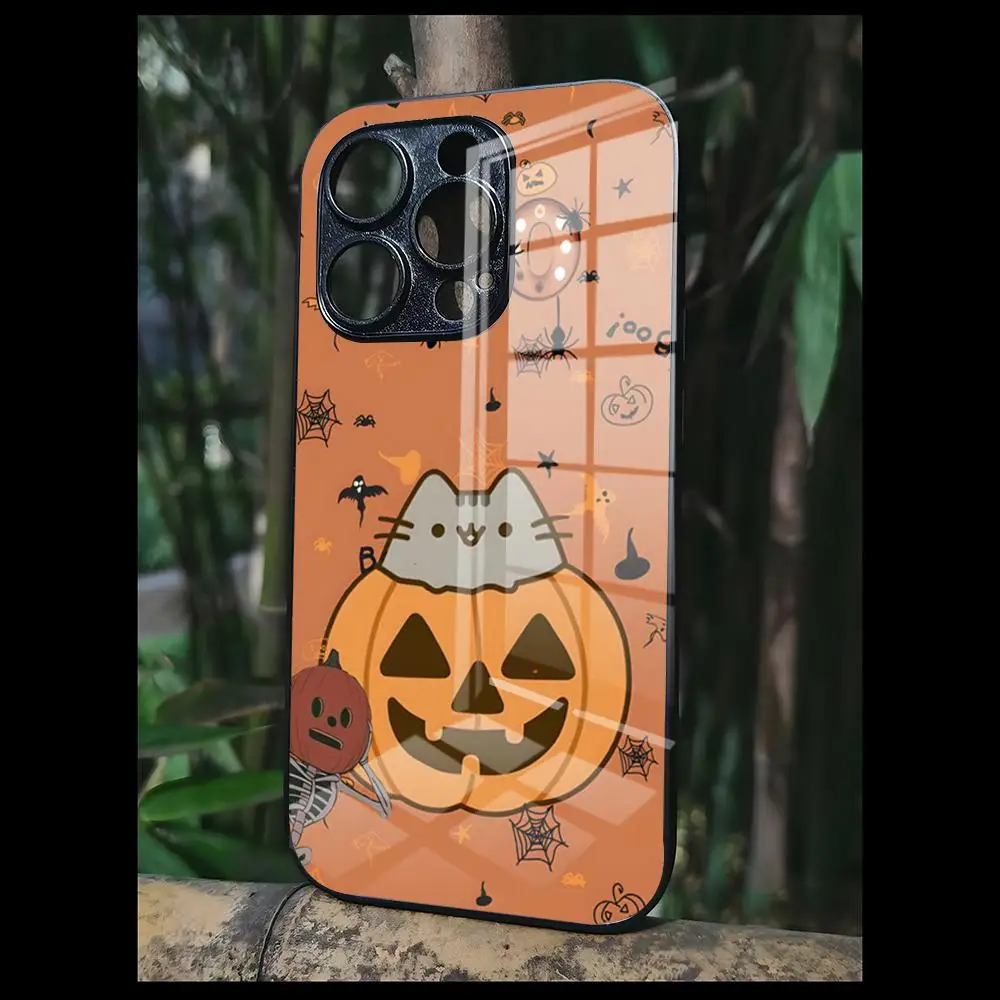 Felice Autunno Foglia di Zucca Per OPPO A 55 54 One Plus 8T 92s A93s A94 95 8 9 7 Pro FindX3 X5PRO RENO4 RENO7 Reno4se 5F 6Z Vetro Co