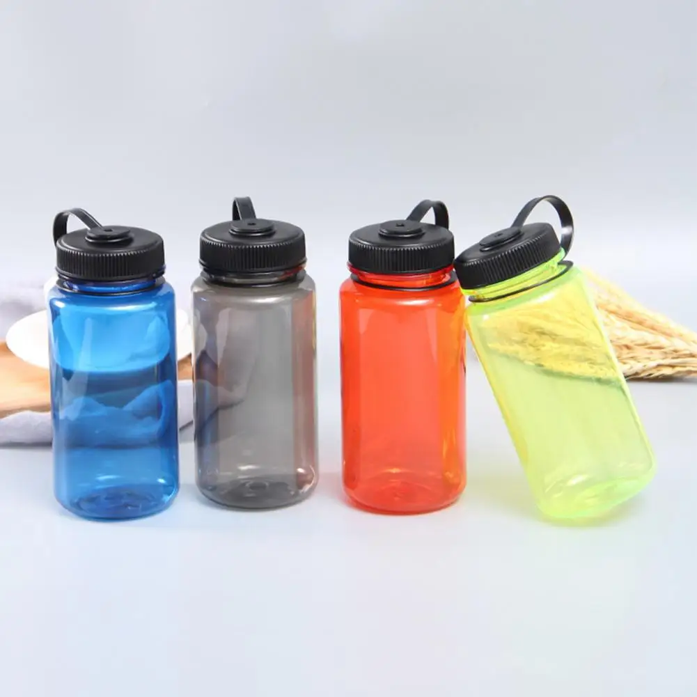 Impact-resistant Exercise Bottle Portable 20 Oz Sports Water Bottles with Handle for Kids Adults Reusable for School for Active