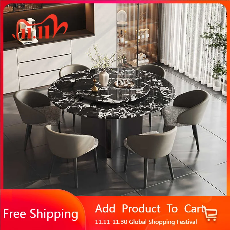 

Center Restaurant Dining Table Salon Nordic Modern Luxury Gaming Dining Table Portable Lounge Designer Mesa Garden Furniture