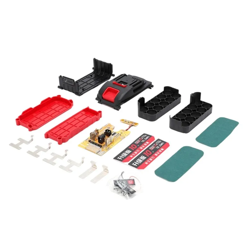 A55T For Makita 10Core 21700 Battery Storage Box With Built-In BMS PCB Board Charging Protection Shell Case