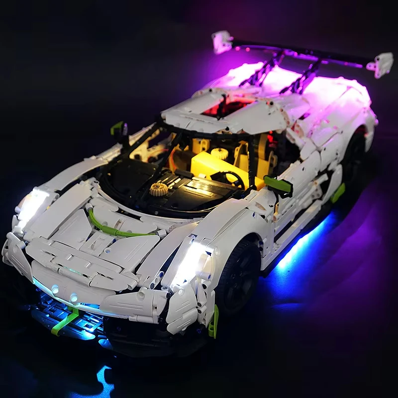 Kit de luz LED DIY para LEGO CADA C61048 (solo luz LED, sin modelo de bloques)