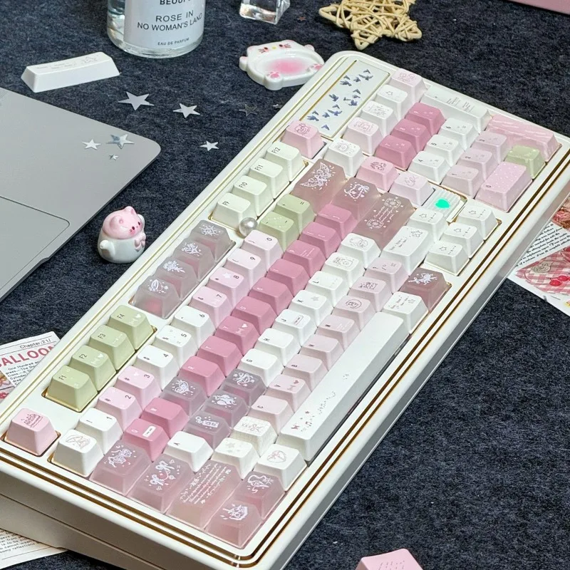 

Fmate98 Mechanical Keyboard Kit Custom Tri-mode Wireless RGB Aluminum 98 Layout Gasket Ergonomics Office Mechanical Keyboard Kit