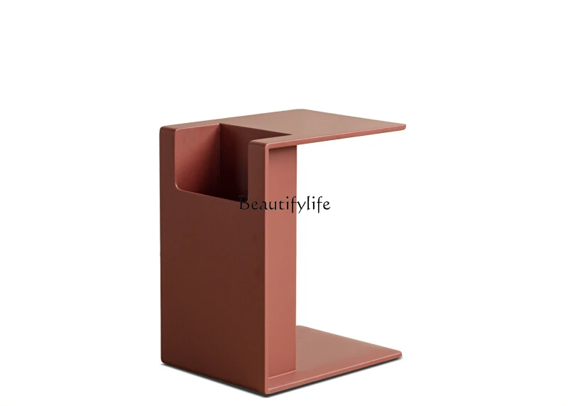 

Minimalist Solid Wood Corner Table Removable Paint Sofa Side Cabinet Small Square Table