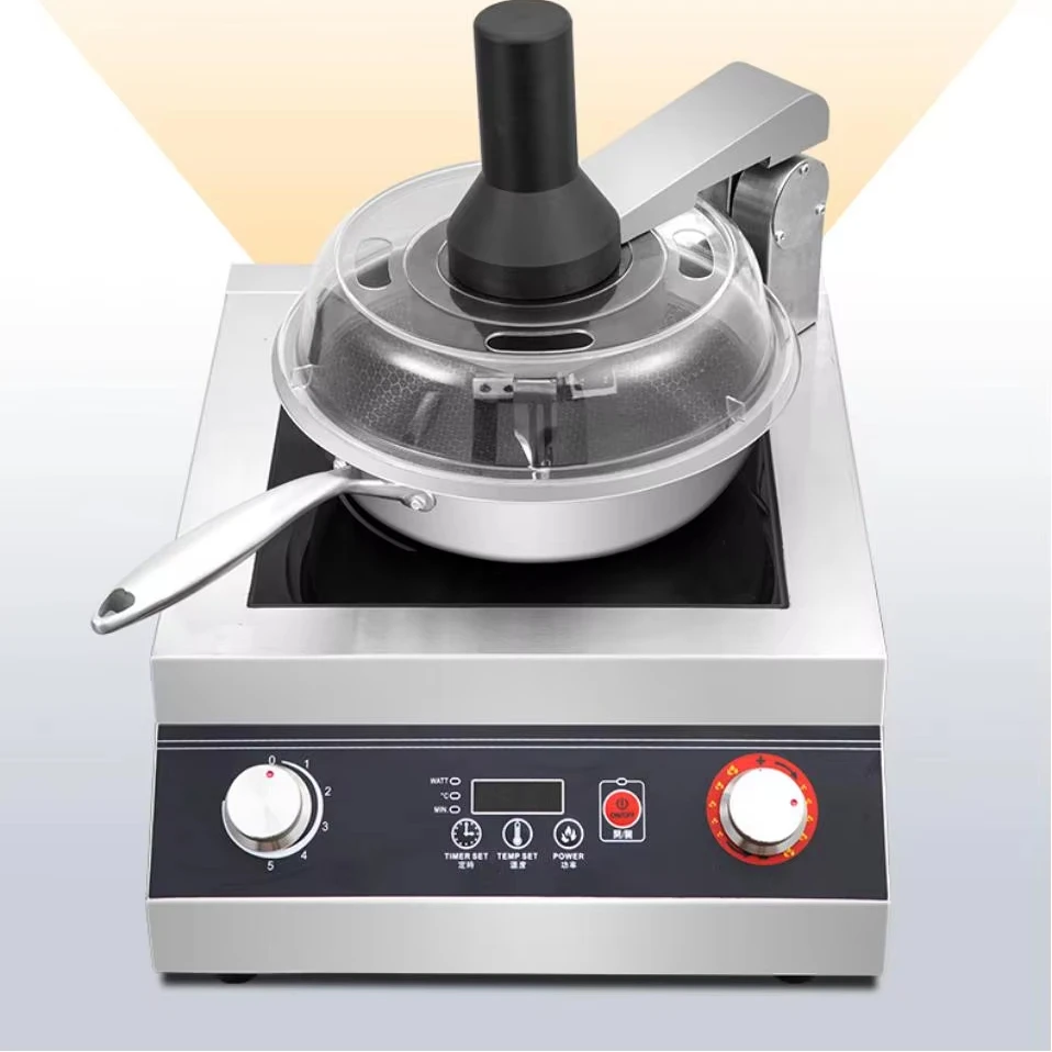 

Commercial Cooking Machine Fully Automatic Stir Fry Spicy Hot Pot Fried Rice Fried Noodles Universal